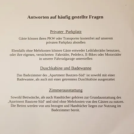Apartment Bautzen-süd Bautzen